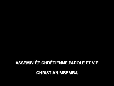 CULTE D'ENSEIGNEMENT - PAROLE ET VIE